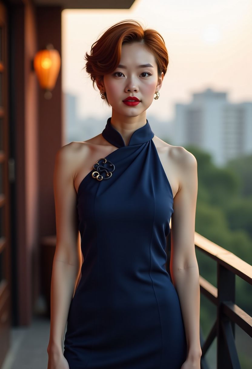 远山有雾